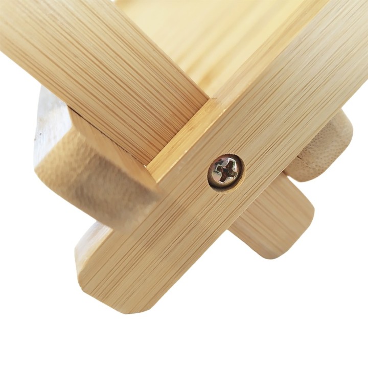 Égouttoir pliable en bambou - Rangement évier