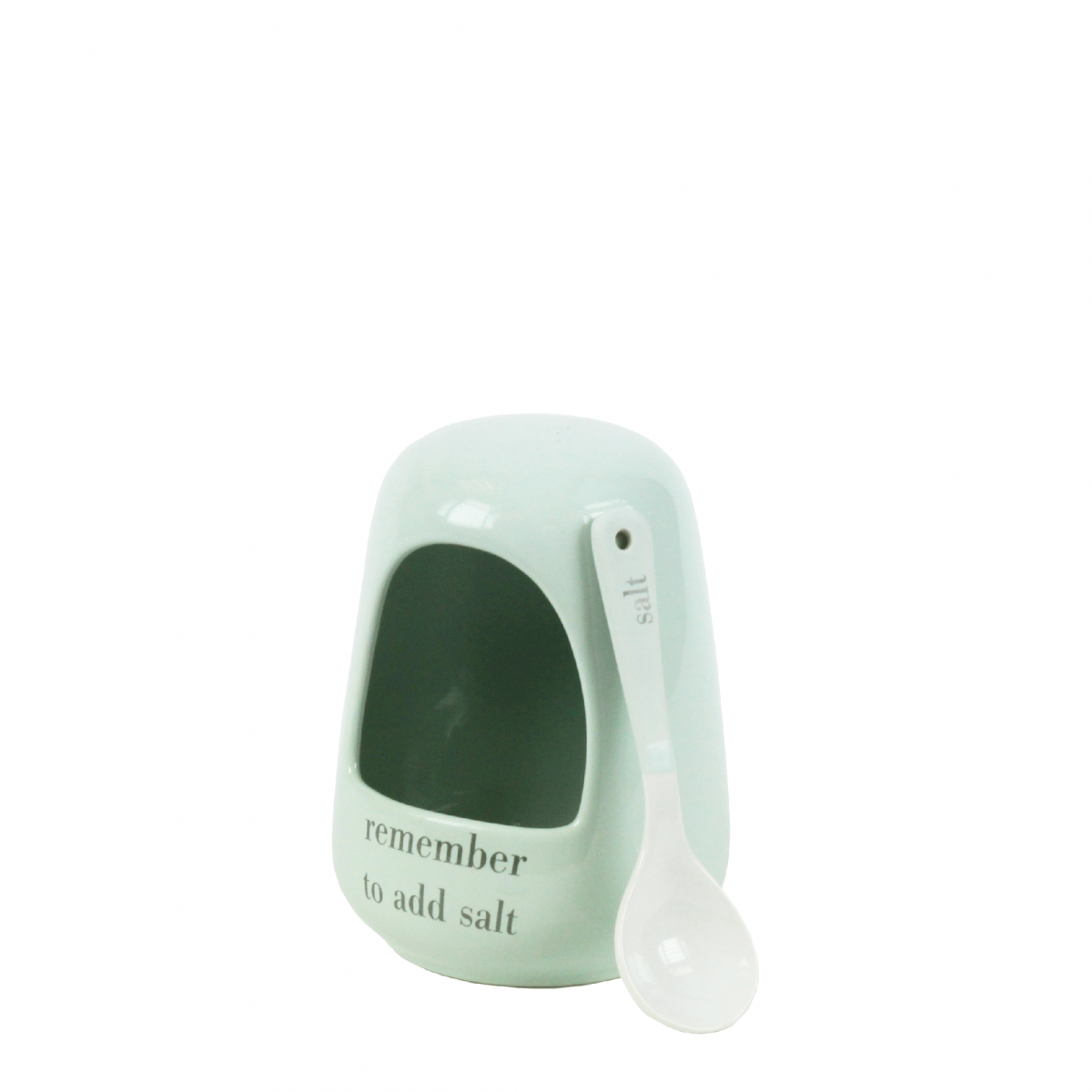 Pot pour gros sel en porcelaine - Rangement