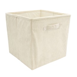 Cube de rangement velours
