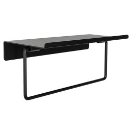 Étagère porte-serviette en métal 28cm