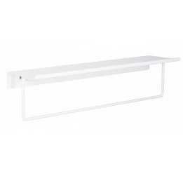 Étagère porte-serviette en métal - 62cm