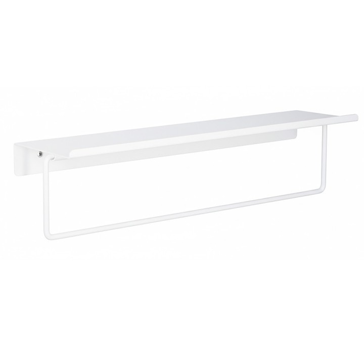 Étagère porte-serviette en métal - 62cm