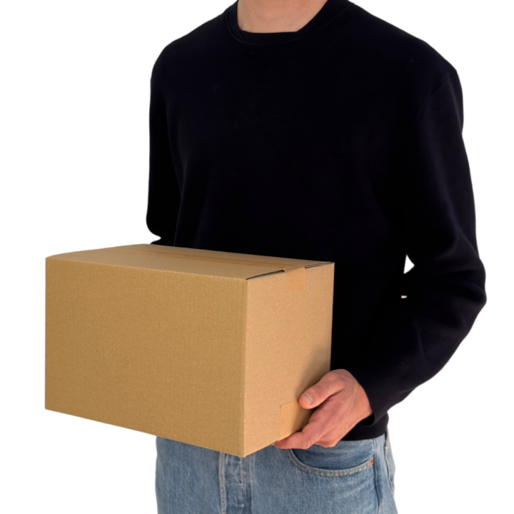 Caisses carton colis 31 x 22 x 20 cm | On Range Tout