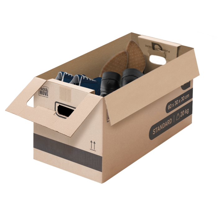 Cartons de déménagement standard 54 L | On Range Tout