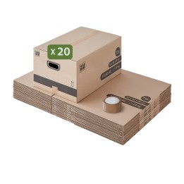 Cartons de déménagement 72 L grand format | On Range Tout