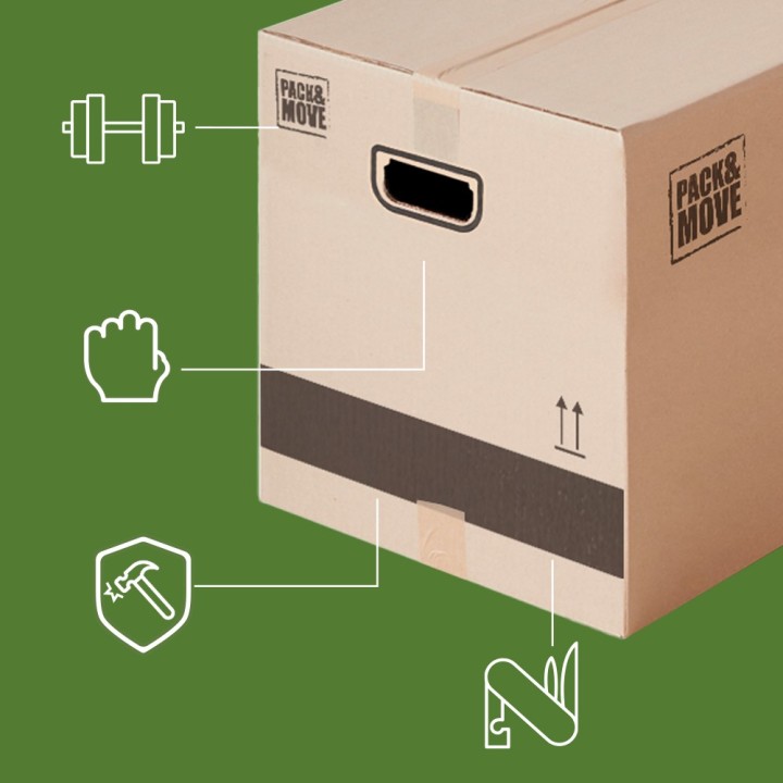 Grands cartons déménagement XL 128 L | On Range Tout