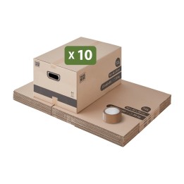 Cartons de déménagement 72 L grand format | On Range Tout