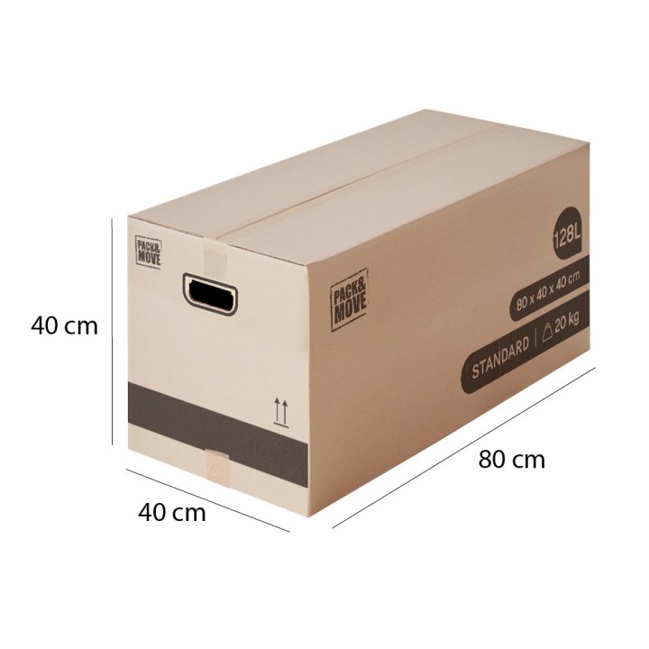 Grands cartons déménagement XL 128 L | On Range Tout