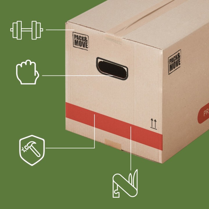 Cartons de déménagement premium 30 kg | On Range Tout