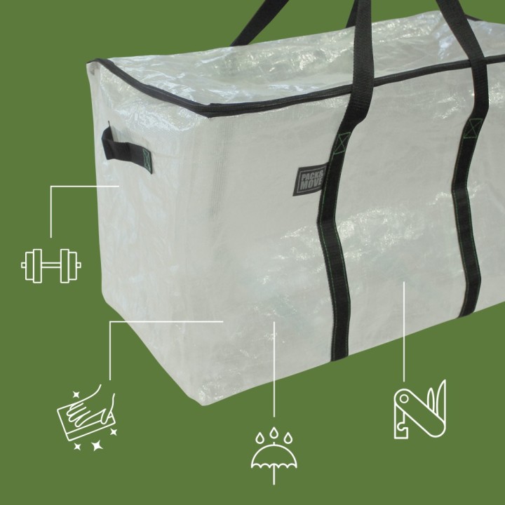 Sac de déménagement et stockage 100 L | On Range Tout