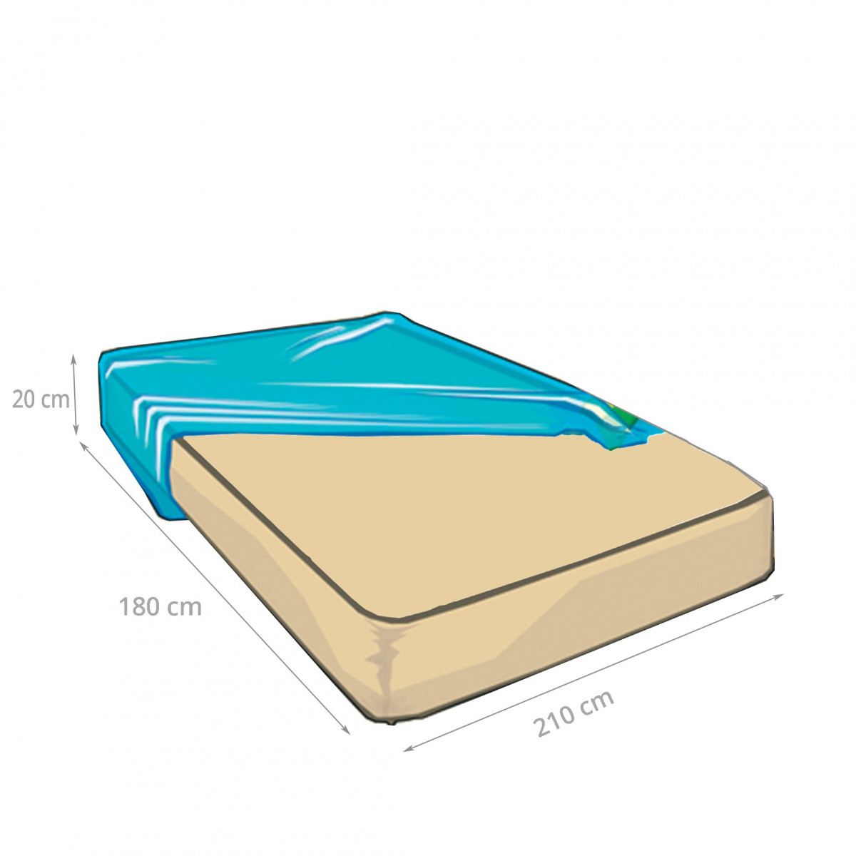 Supérieur Taille Matelas 2 Places #8: ... Matelas 2 Places Voir Taille Réelle Supérieur Taille Matelas 2 Places #8: ... Matelas 2 Places Voir Taille Réelle