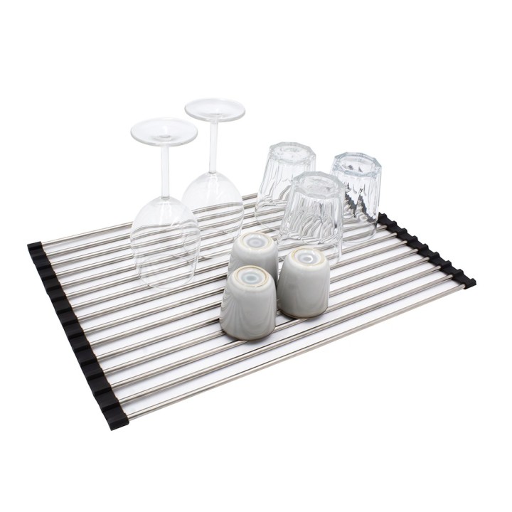 Tapis égouttoir en métal - Pour l'évier - 47 cm