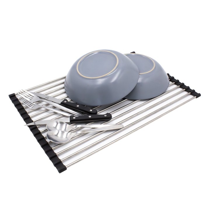 Tapis égouttoir en métal - Pour l'évier - 47 cm