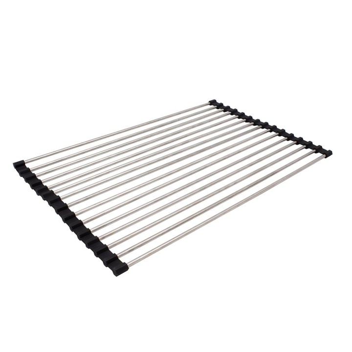 Tapis égouttoir en métal - Pour l'évier - 47 cm