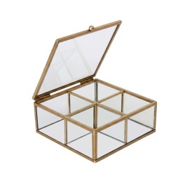 Coffret à bijoux compact - 4 compartiments