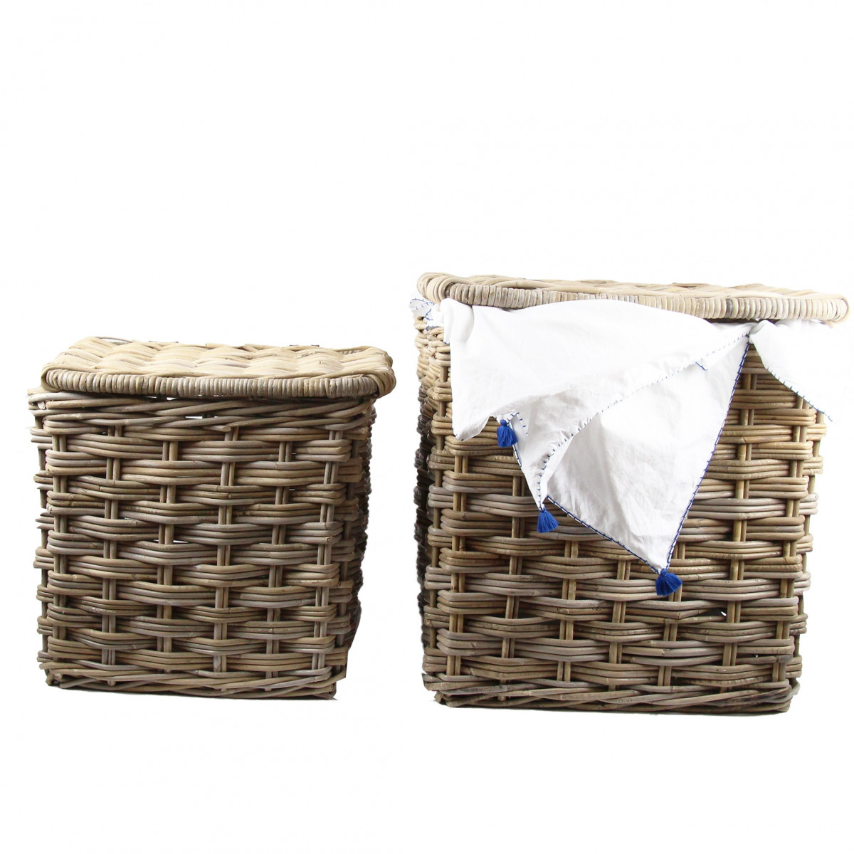 panier a panier 224 linge carr 233 en rotin avec couvercle panier a panier 224 linge carr 233 en rotin avec couvercle