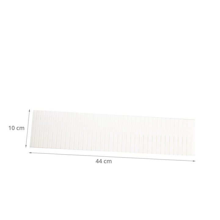 Séparateur de tiroir modulable blanc - Rangement vêtements