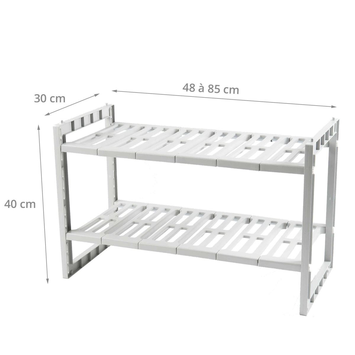 etagere sous evier extensible