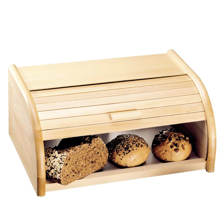 Boîte à pain en bois FSC - conservation & rangement du pain