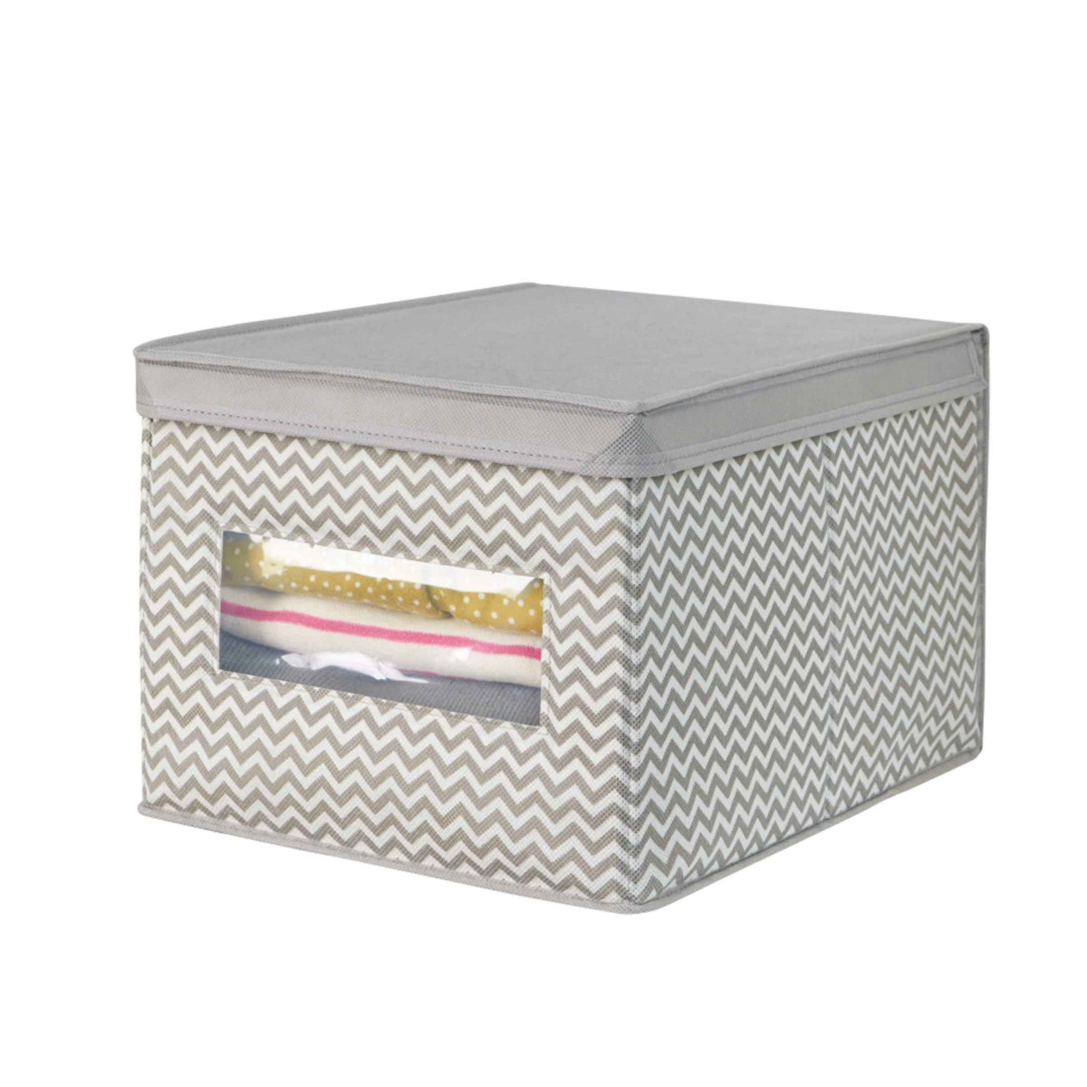 Exceptional Boite De Rangement Vetement #1: Boîte De Rangement En Tissu Avec Fenêtre M ... Exceptional Boite De Rangement Vetement #1: Boîte De Rangement En Tissu Avec Fenêtre M ...