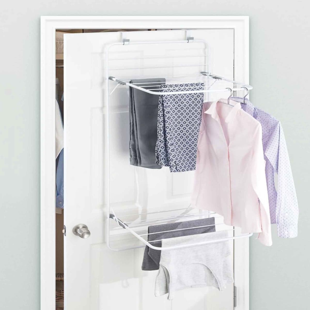 Etendoir à linge de porte Etendoir à linge de porte