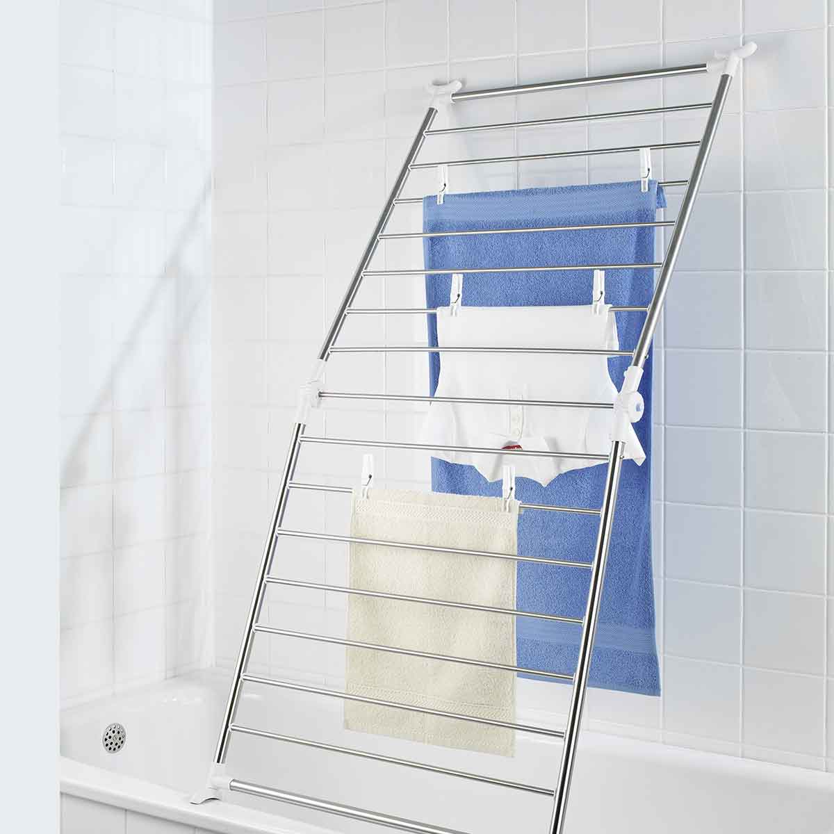Etendoir A Linge De Baignoire Buanderie Et Salle De Bain