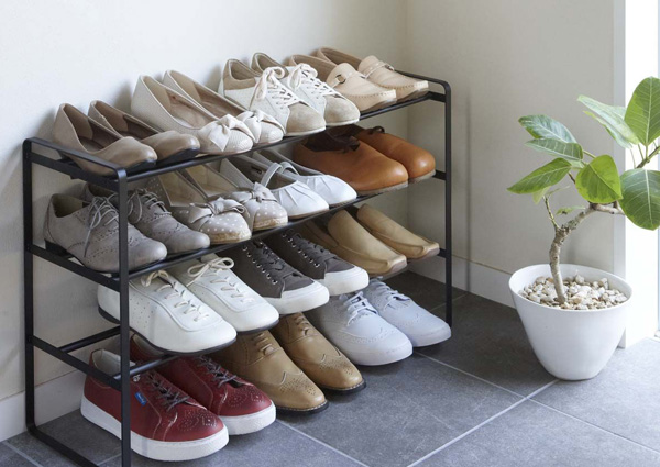 étagère à chaussures superposable