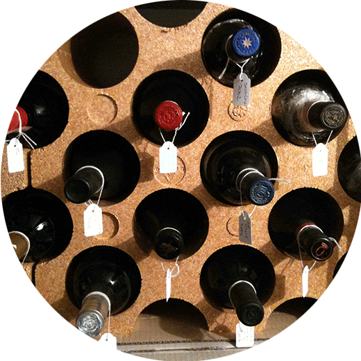 rangement du vin