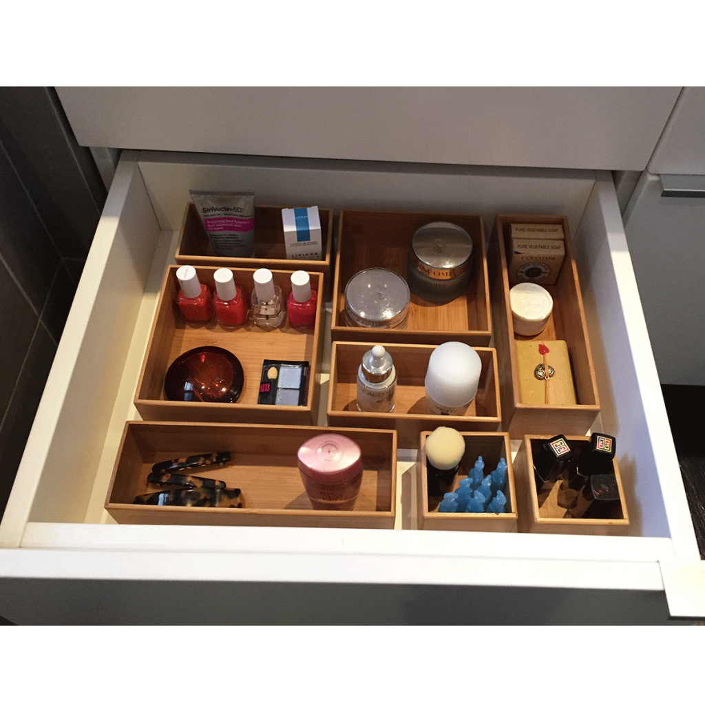 rangement-maquillage-dans tiroirs