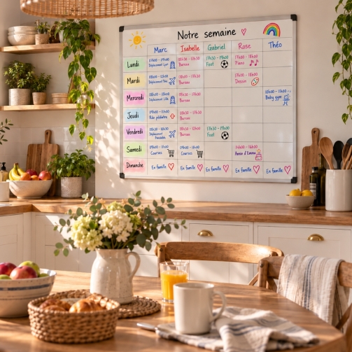 Nos astuces pour bien organiser le quotidien de la famille