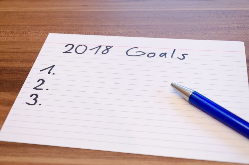 Mes bonnes résolutions 2018